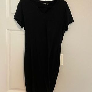 Black T-Shirt Dress